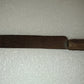 Antico Coltello Da Cucina In Metallo E Legno
