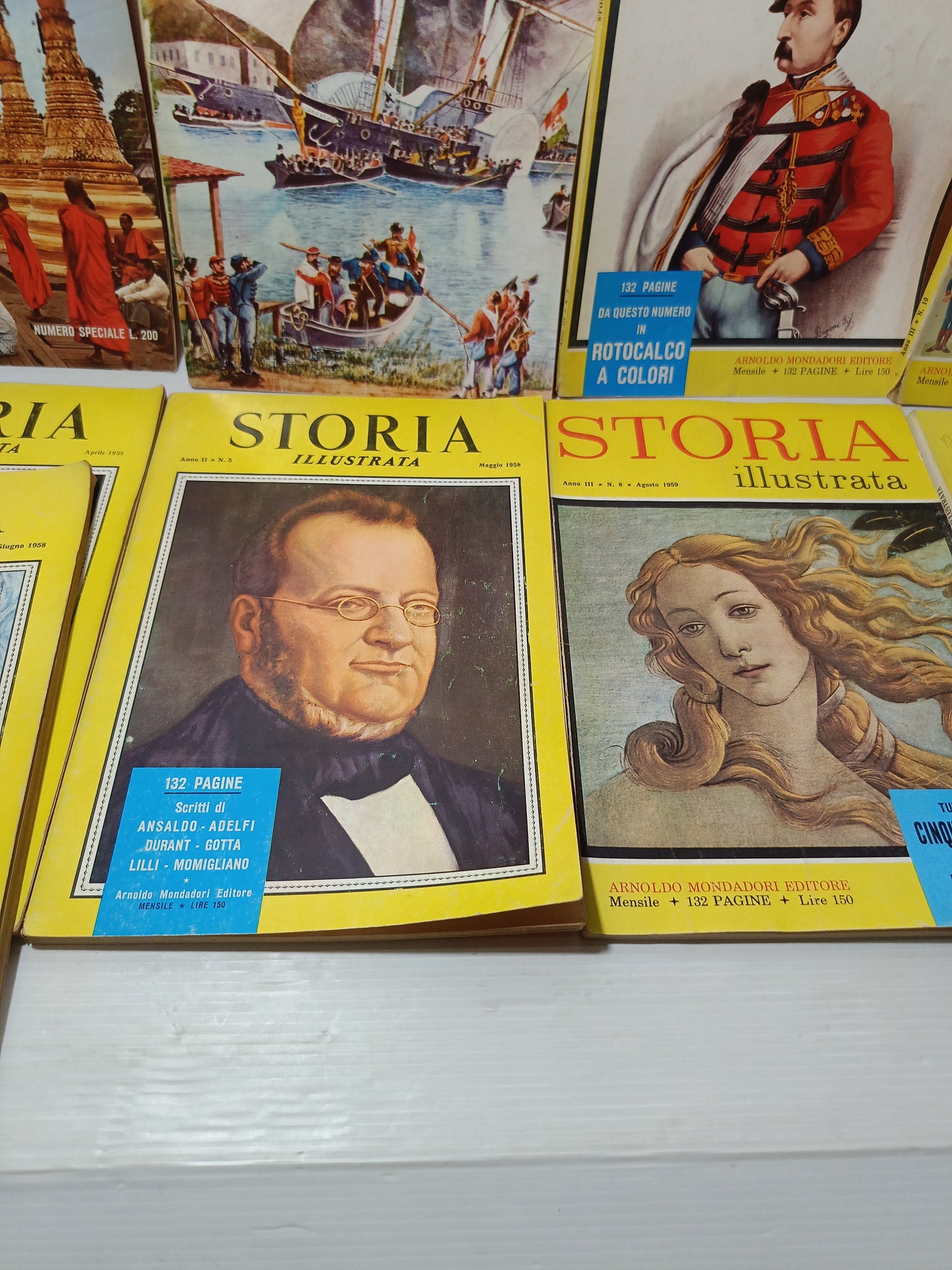 Lotto Storia Illustrata
Edito negli Anni 50/60 da Arnoldo Mondadori Editore