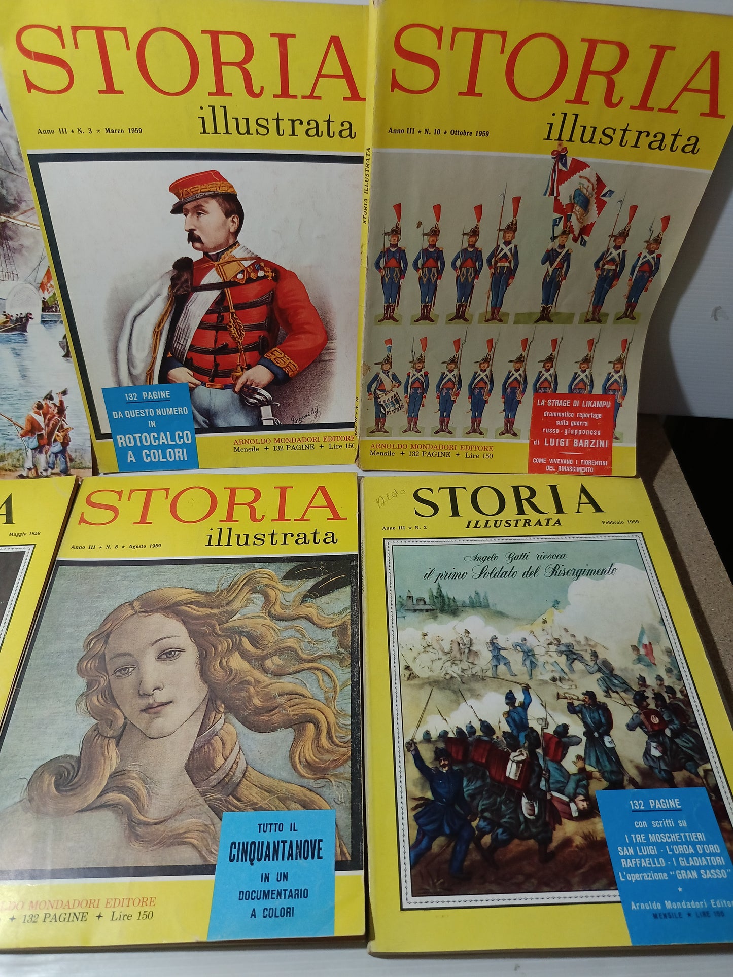 Lotto Storia Illustrata
Edito negli Anni 50/60 da Arnoldo Mondadori Editore