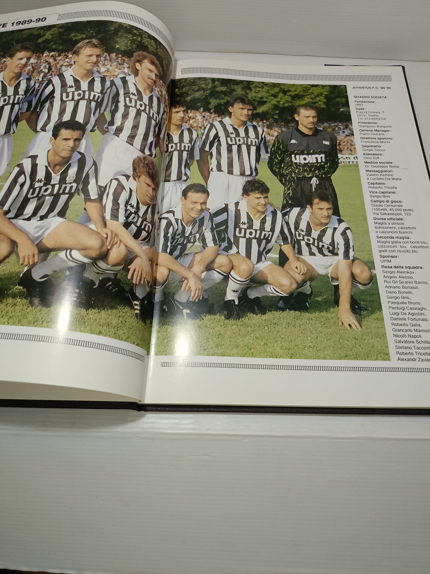 Juventus 89-90
Edito nel 1989 da Forte Editore