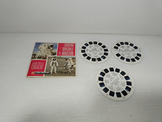 Centro Spaziale Di Huston View Master Vintage
Libretto + 3 dischetti