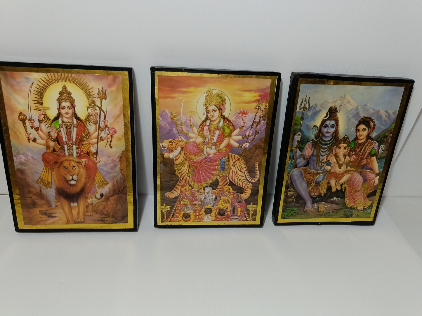 3 Quadretti Divinità Indiane