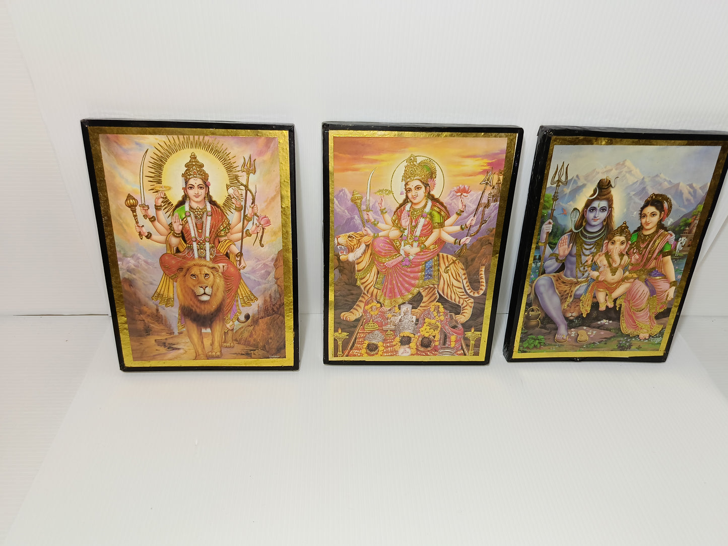 3 Quadretti Divinità Indiane