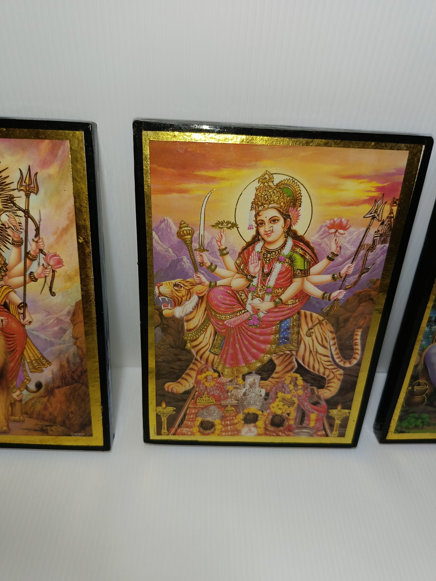 3 Quadretti Divinità Indiane