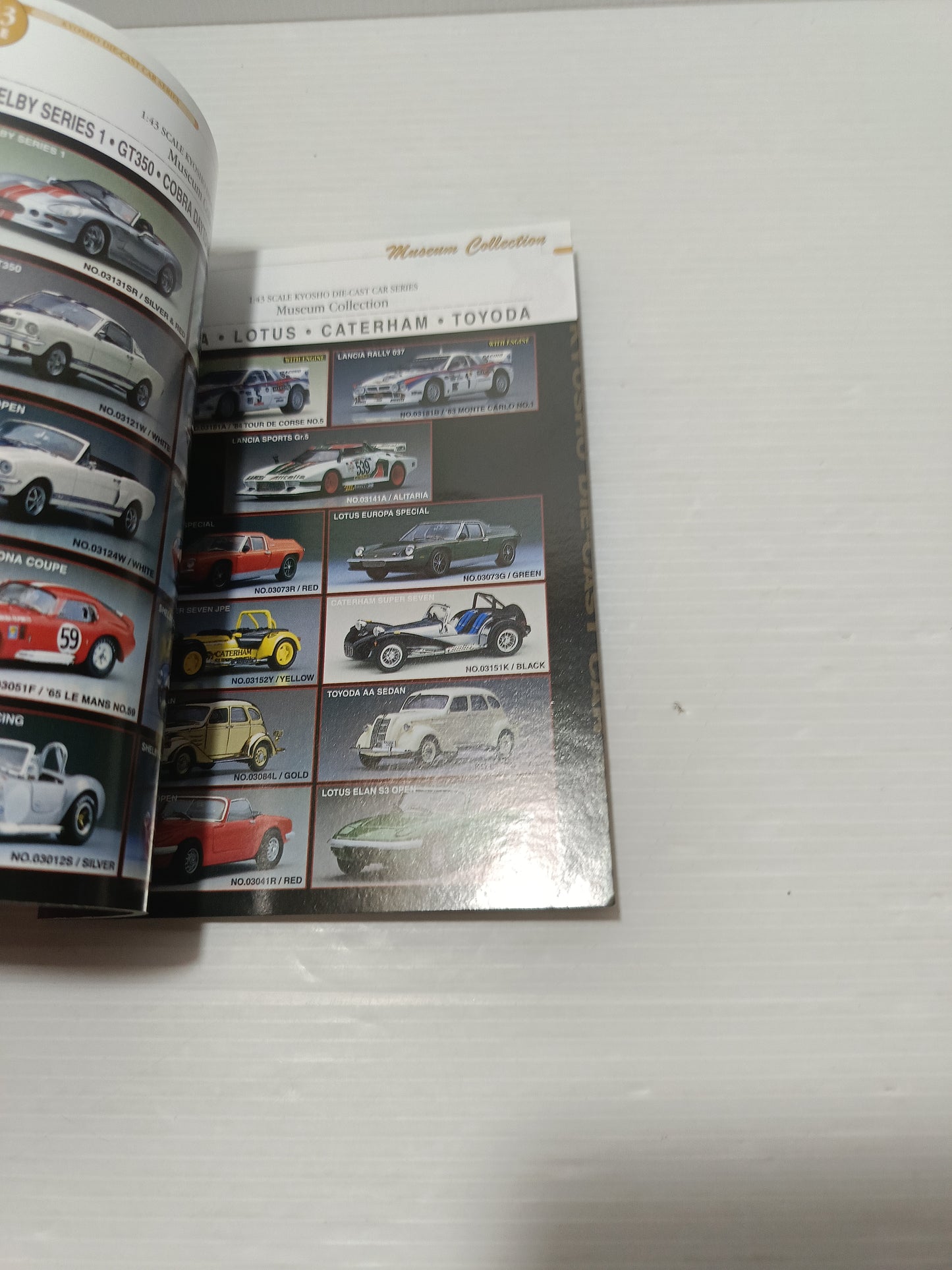 Kyosho Collection 2003 Catalogo