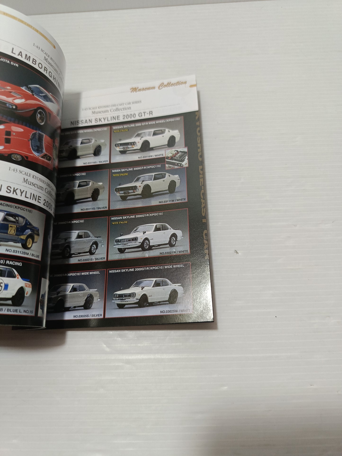 Kyosho Collection 2003 Catalogo