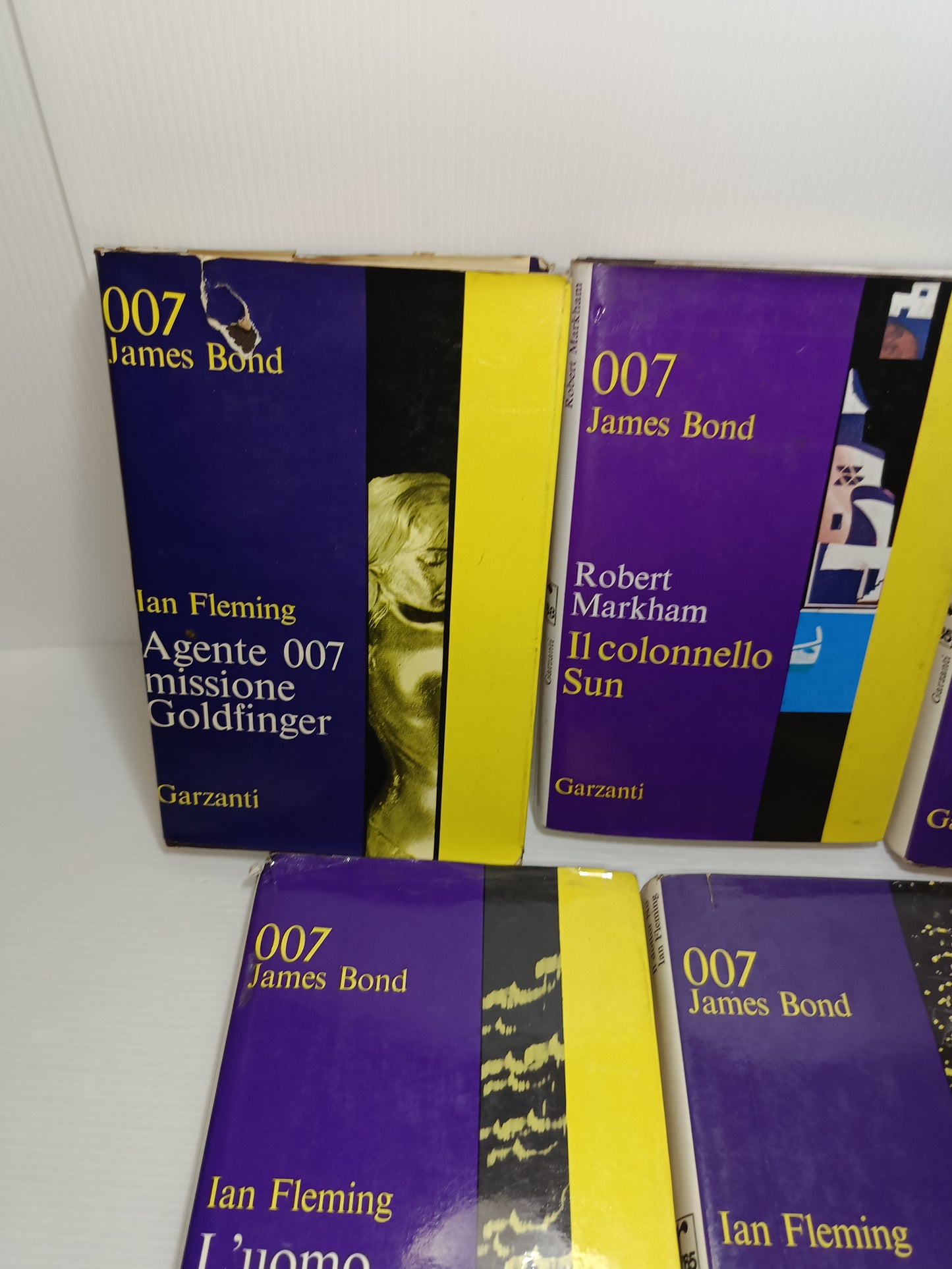 7 Romanzi 007 James Bond Fleming/Markham
Editi da Garzanti
Anni 60