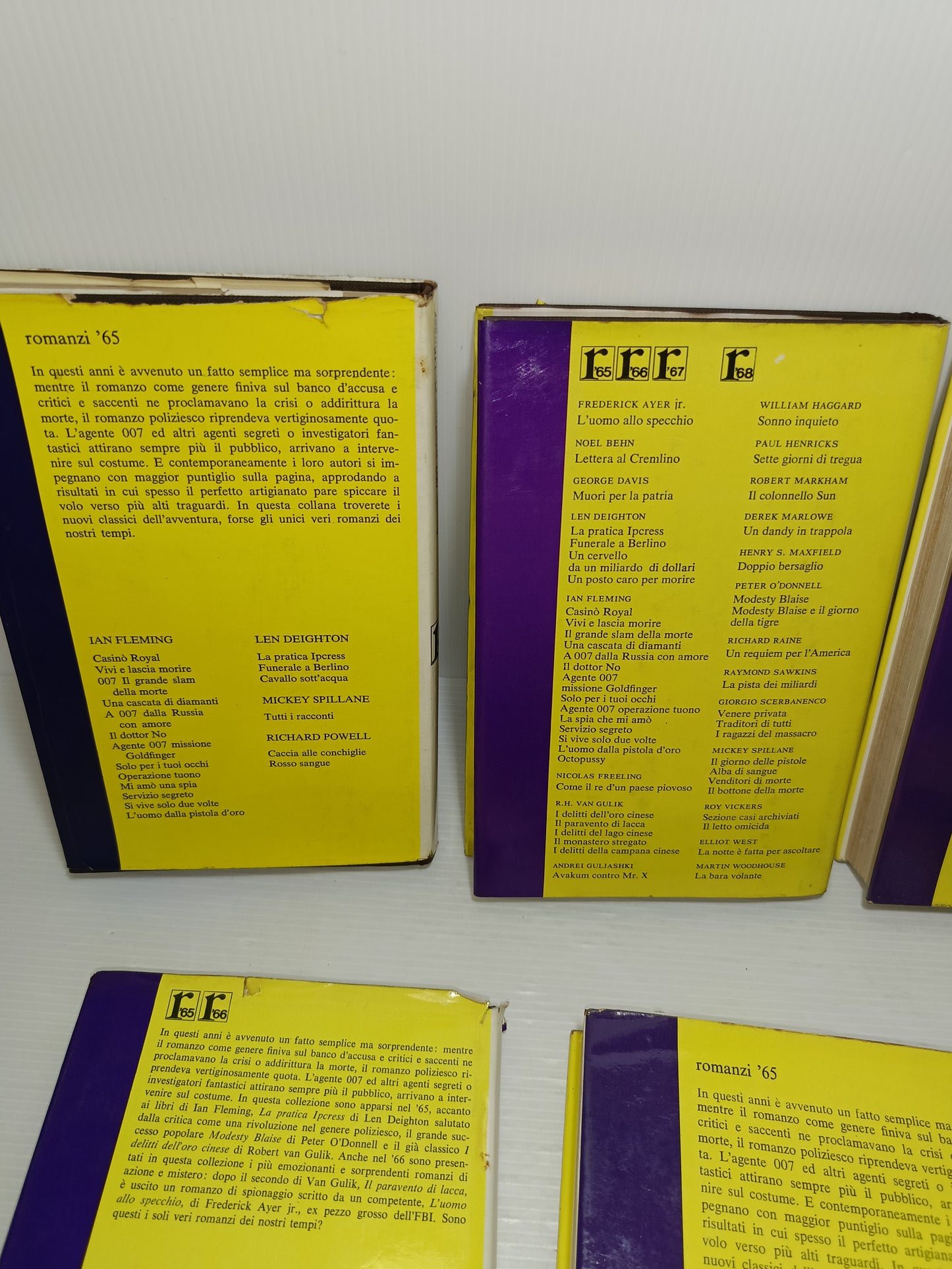 7 Romanzi 007 James Bond Fleming/Markham
Editi da Garzanti
Anni 60
