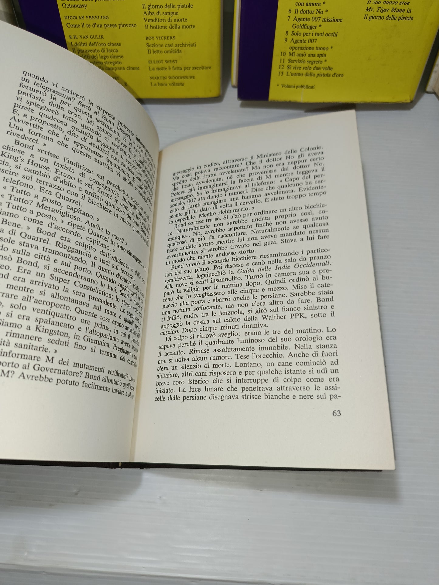 7 Romanzi 007 James Bond Fleming/Markham
Editi da Garzanti
Anni 60