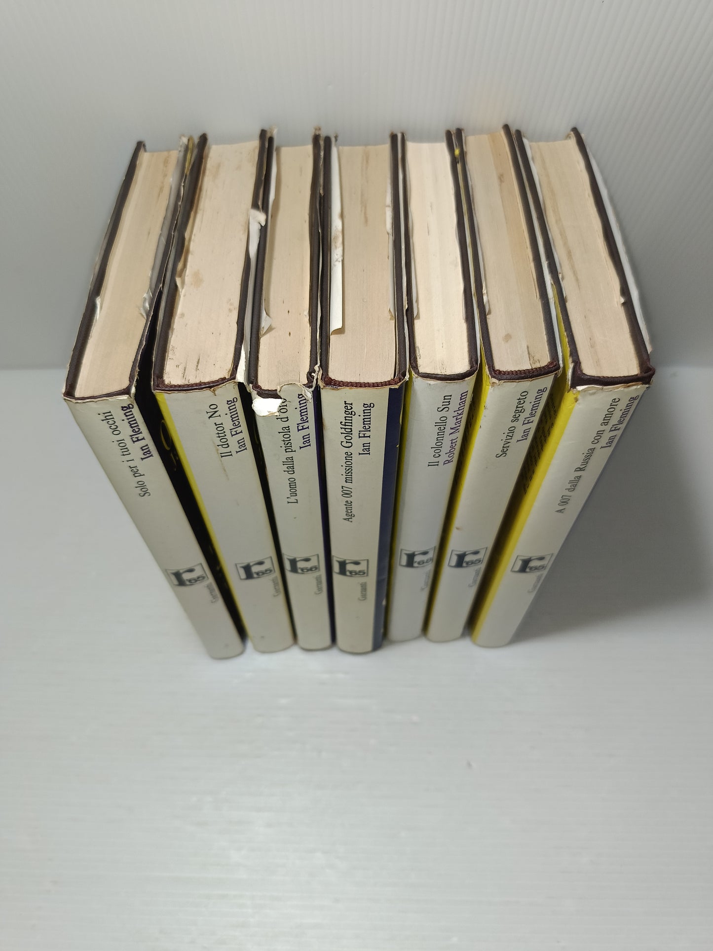 7 Romanzi 007 James Bond Fleming/Markham
Editi da Garzanti
Anni 60