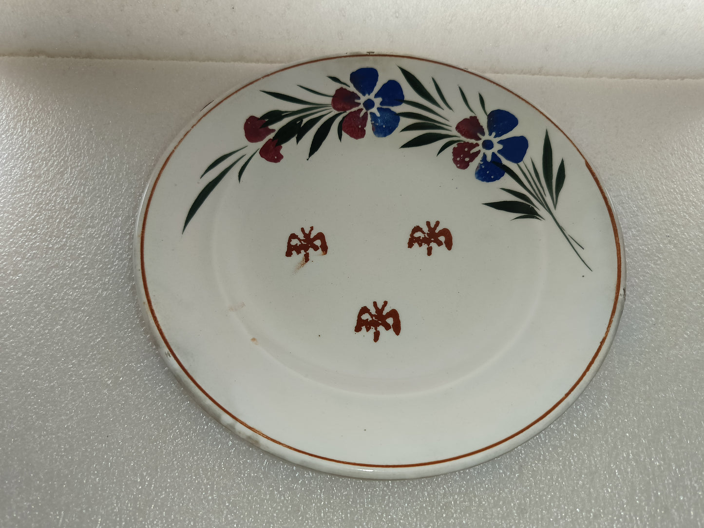 Antico Piatto In Ceramica Vedova Besio E Figli
Diametro cm.22