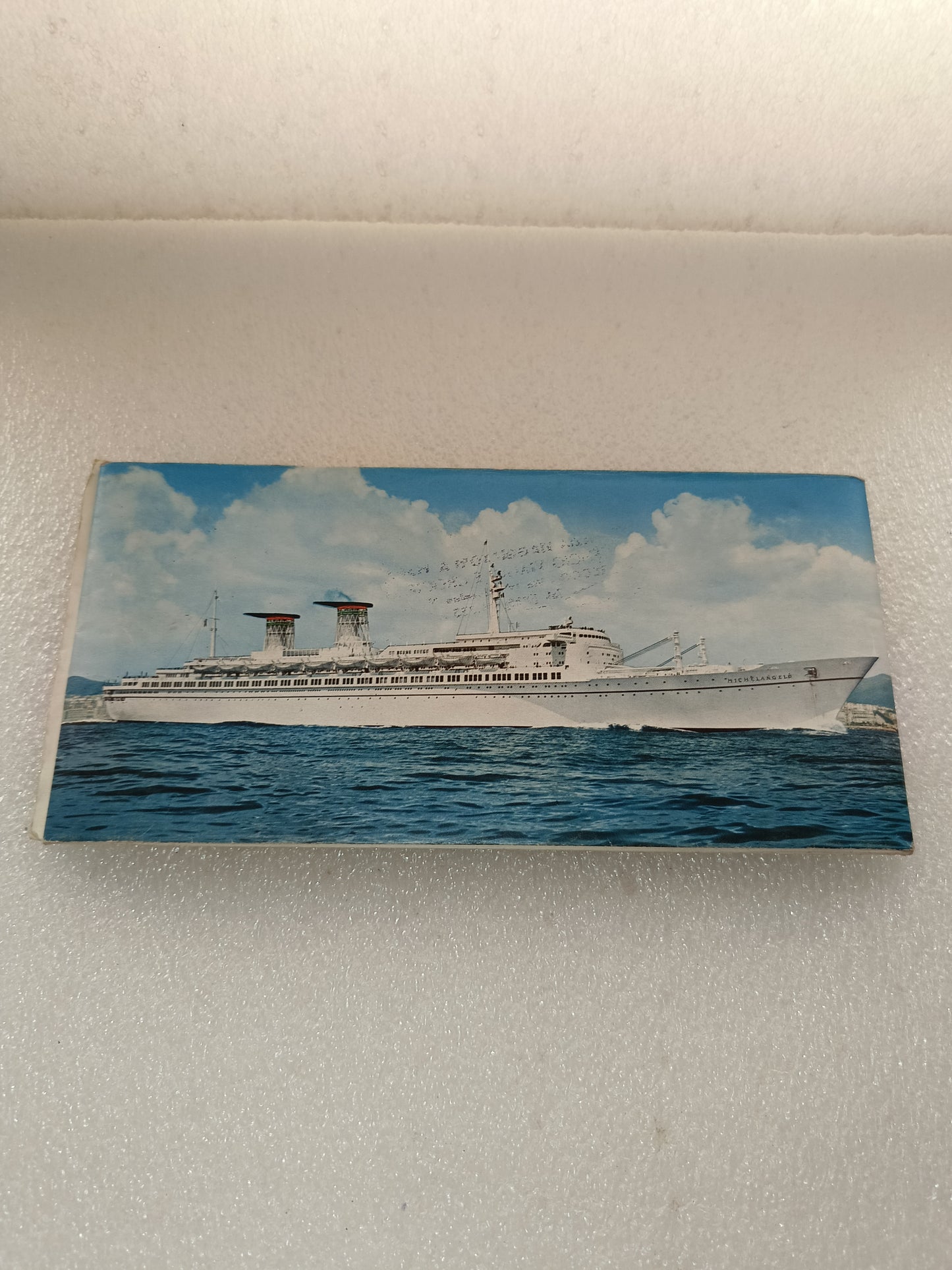 Depliant Turbonavi Michelangelo- Raffaello Italian Line
Originale Anni 70