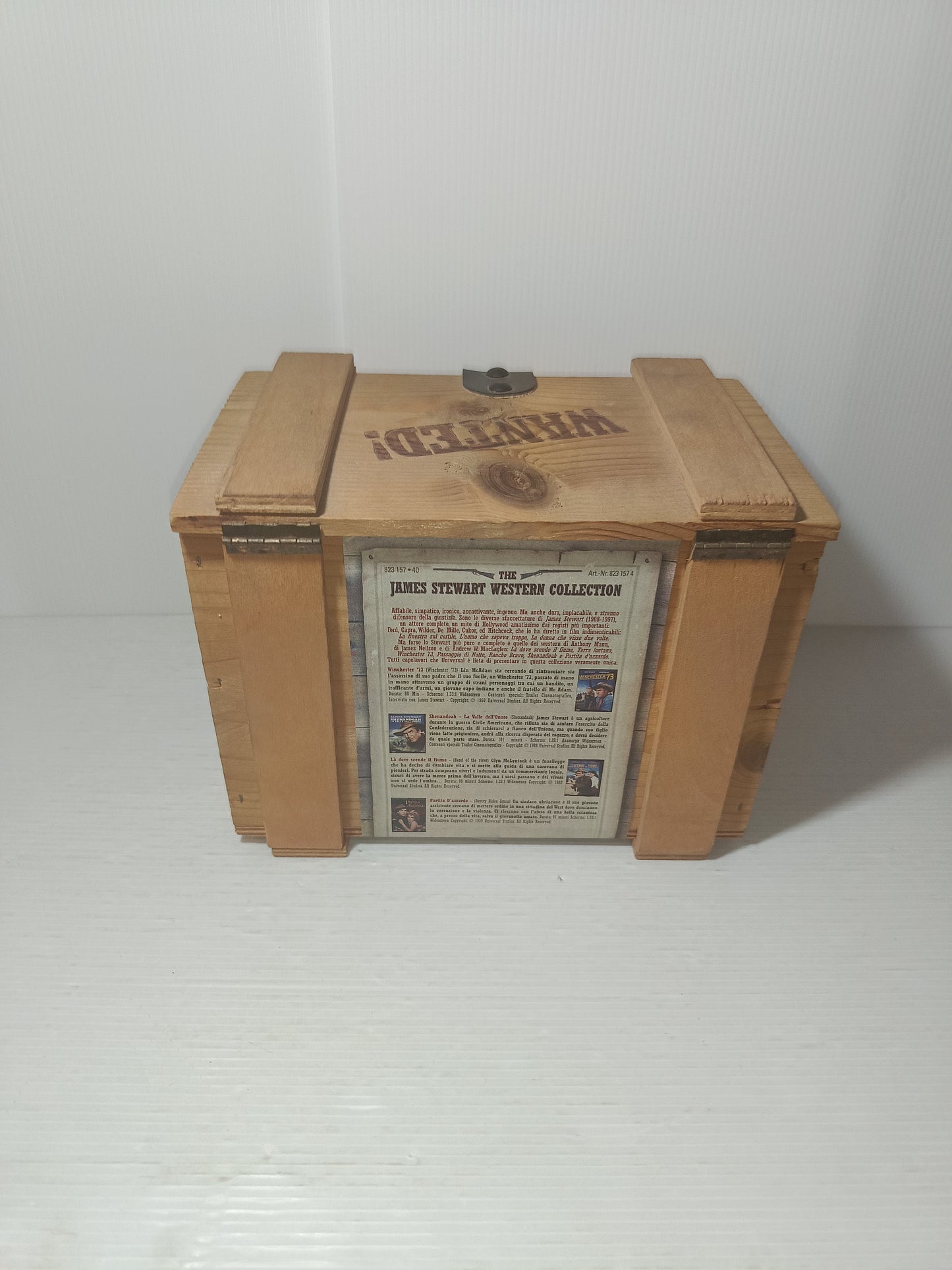 James Stewart Western Collection Cofanetto 7 DVD sigillati