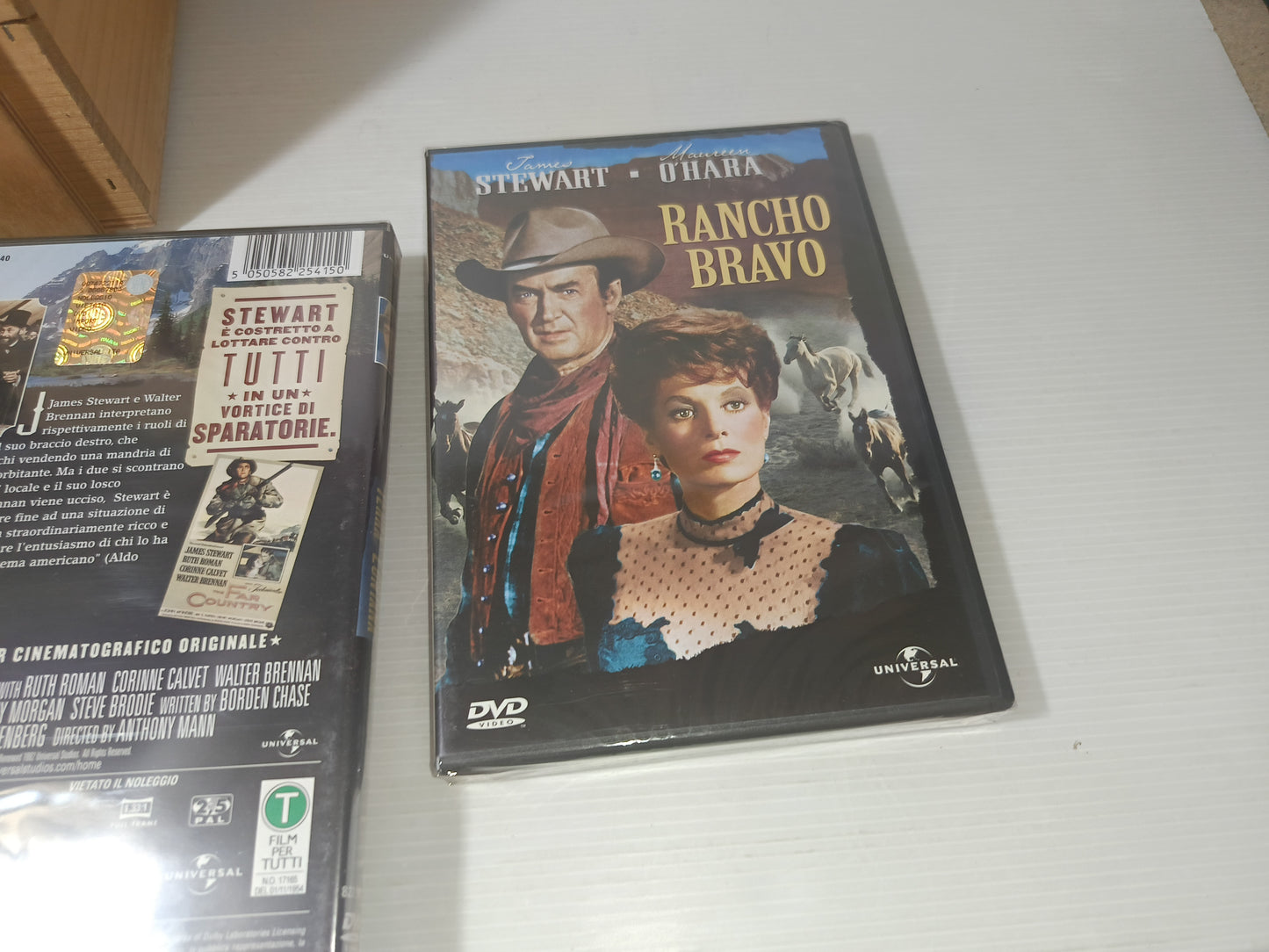 James Stewart Western Collection Cofanetto 7 DVD sigillati
