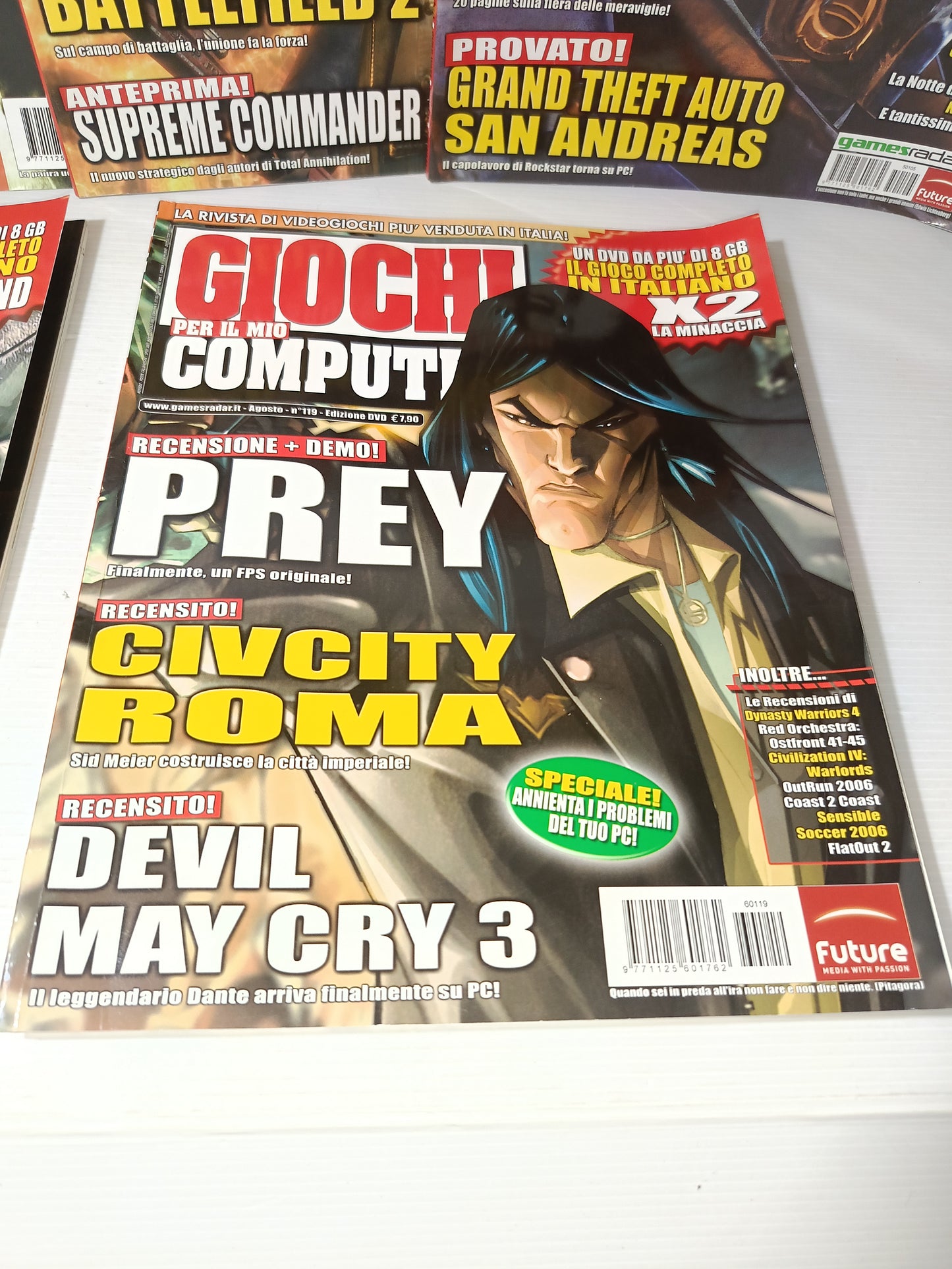 8 Riviste Giochi Per Il Mio Computer
Future
Anno 2005/05