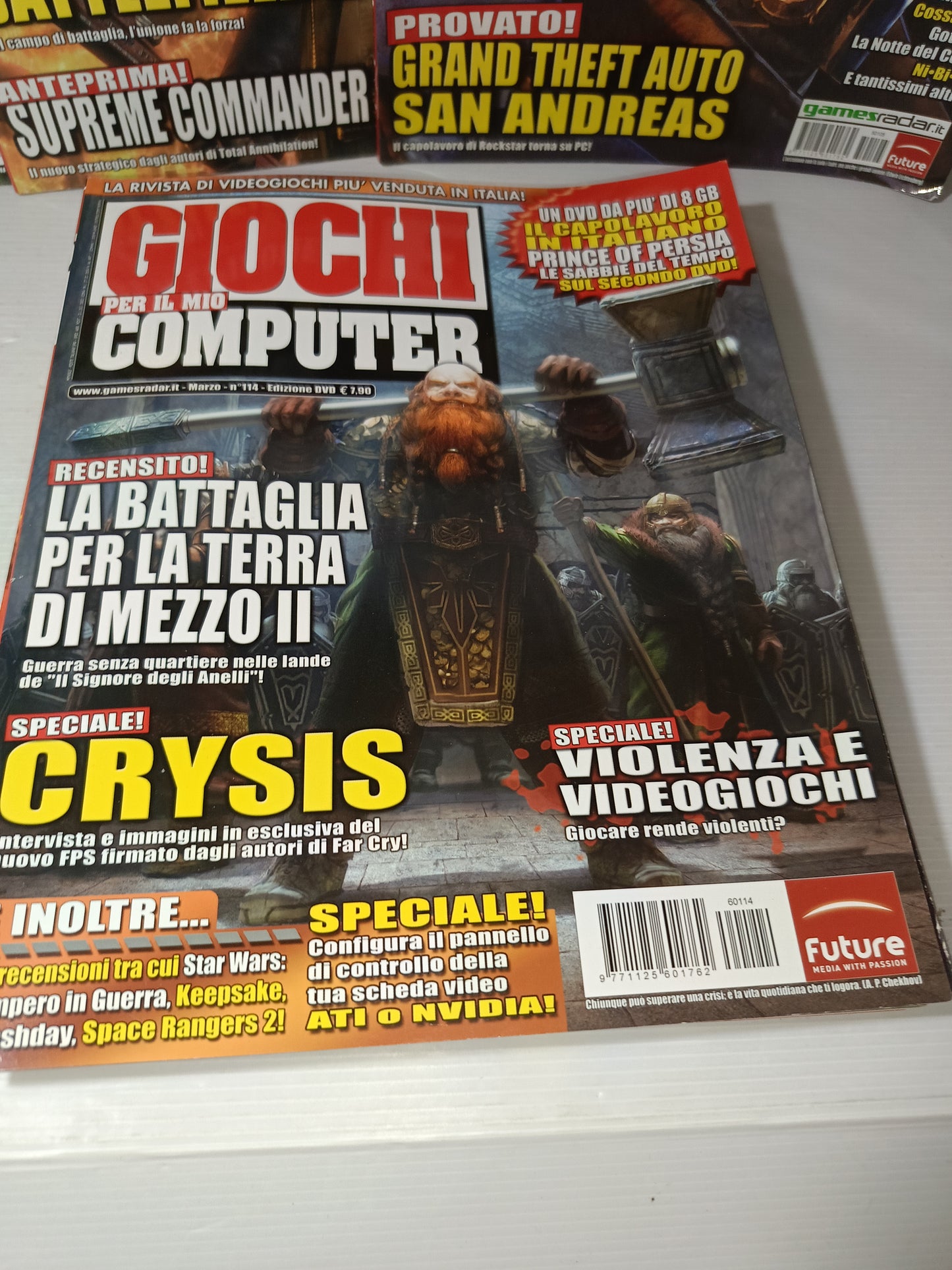 8 Riviste Giochi Per Il Mio Computer
Future
Anno 2005/05