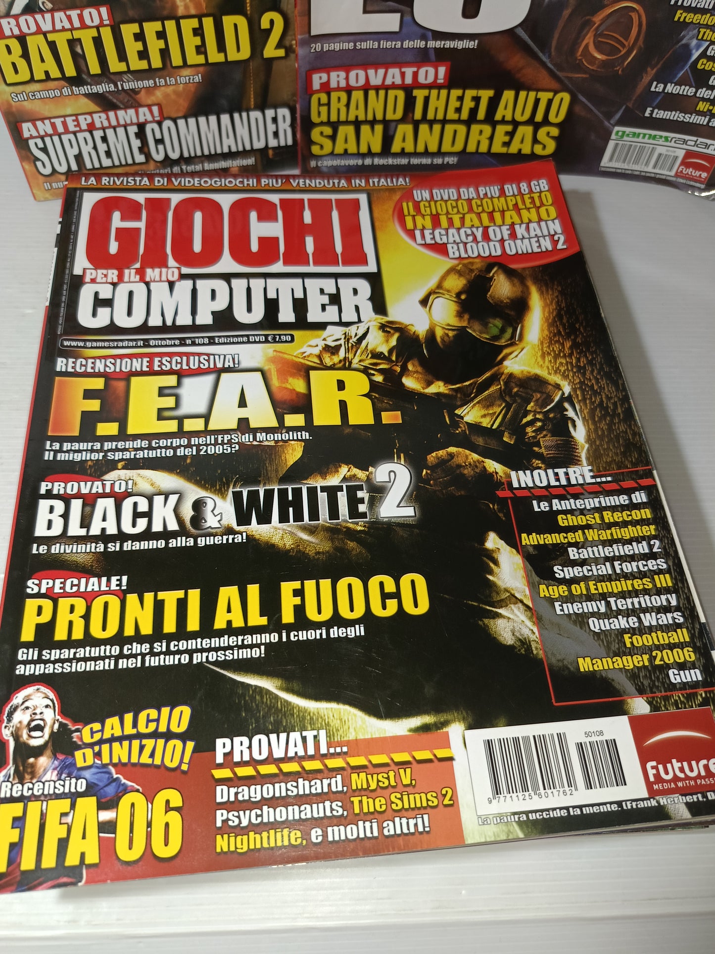 8 Riviste Giochi Per Il Mio Computer
Future
Anno 2005/05