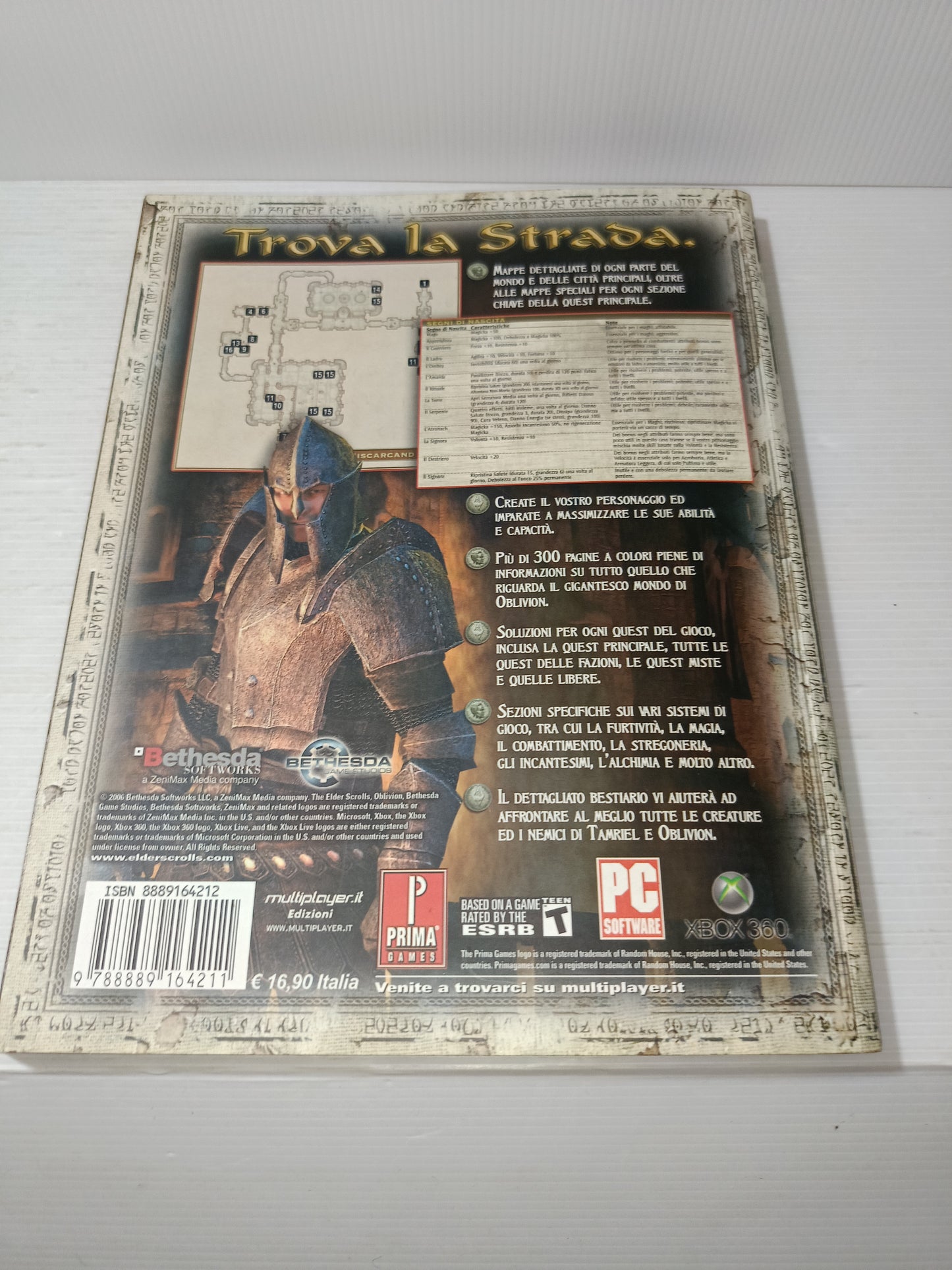 The Elder Scrolls IV Oblivion GuidaStrategica Ufficiale  Per PC e  Xbox360