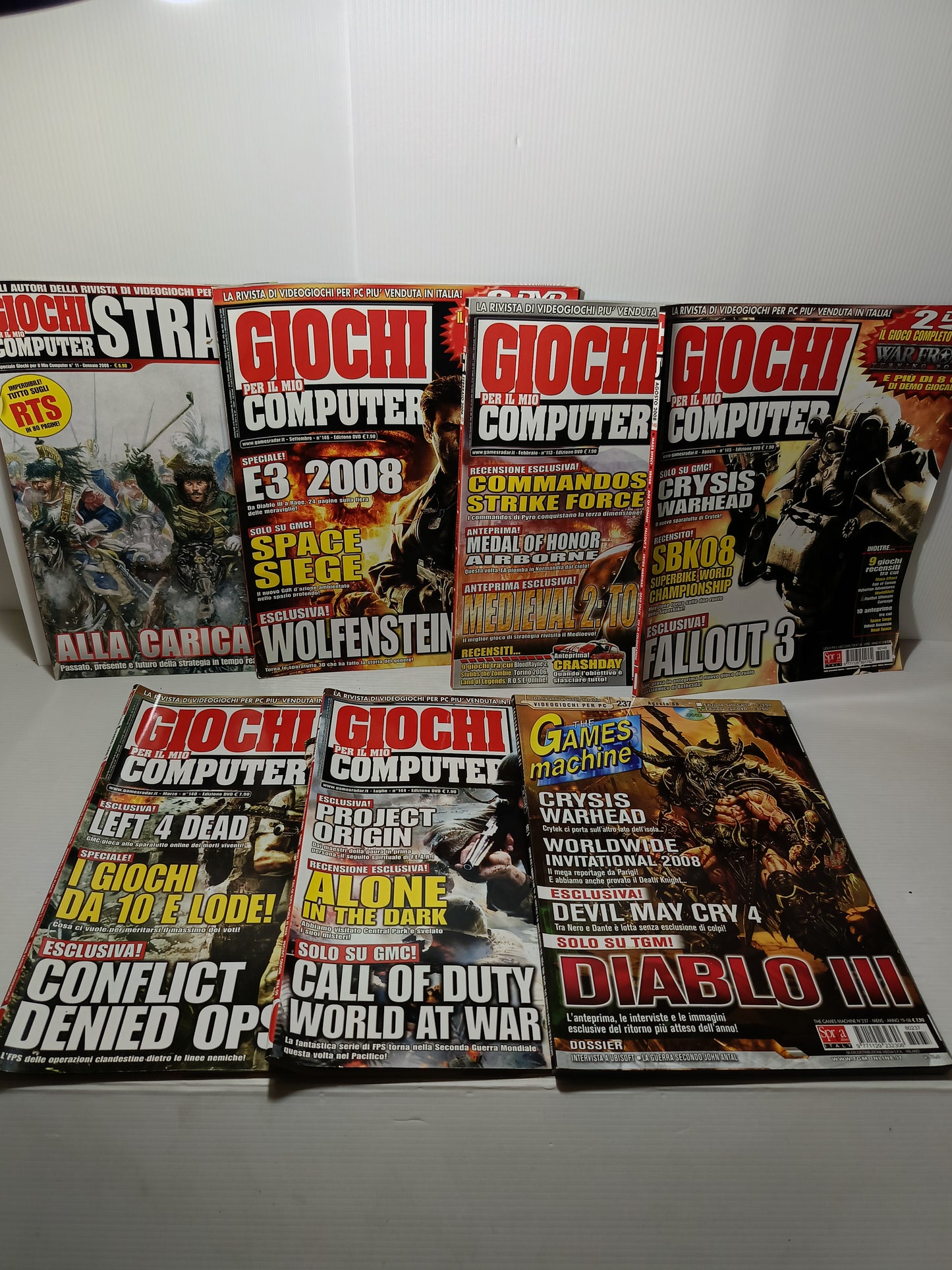 7 Riviste Giochi Per Il Mio Computer /the Game Machine