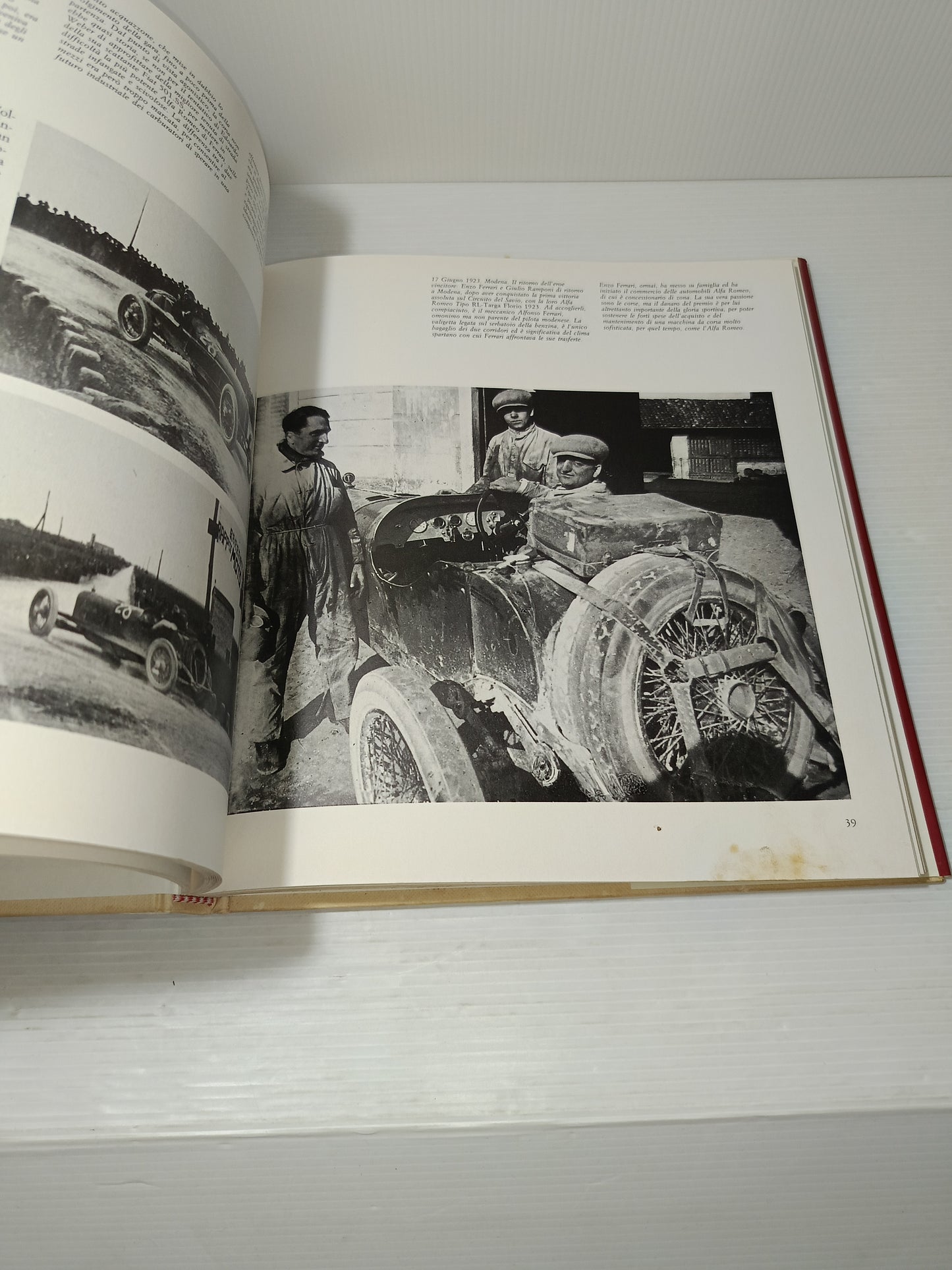 Enzo Ferrari Pilota Valerio Moretti Edito nel 1987 da Ediz.Di Autocritica