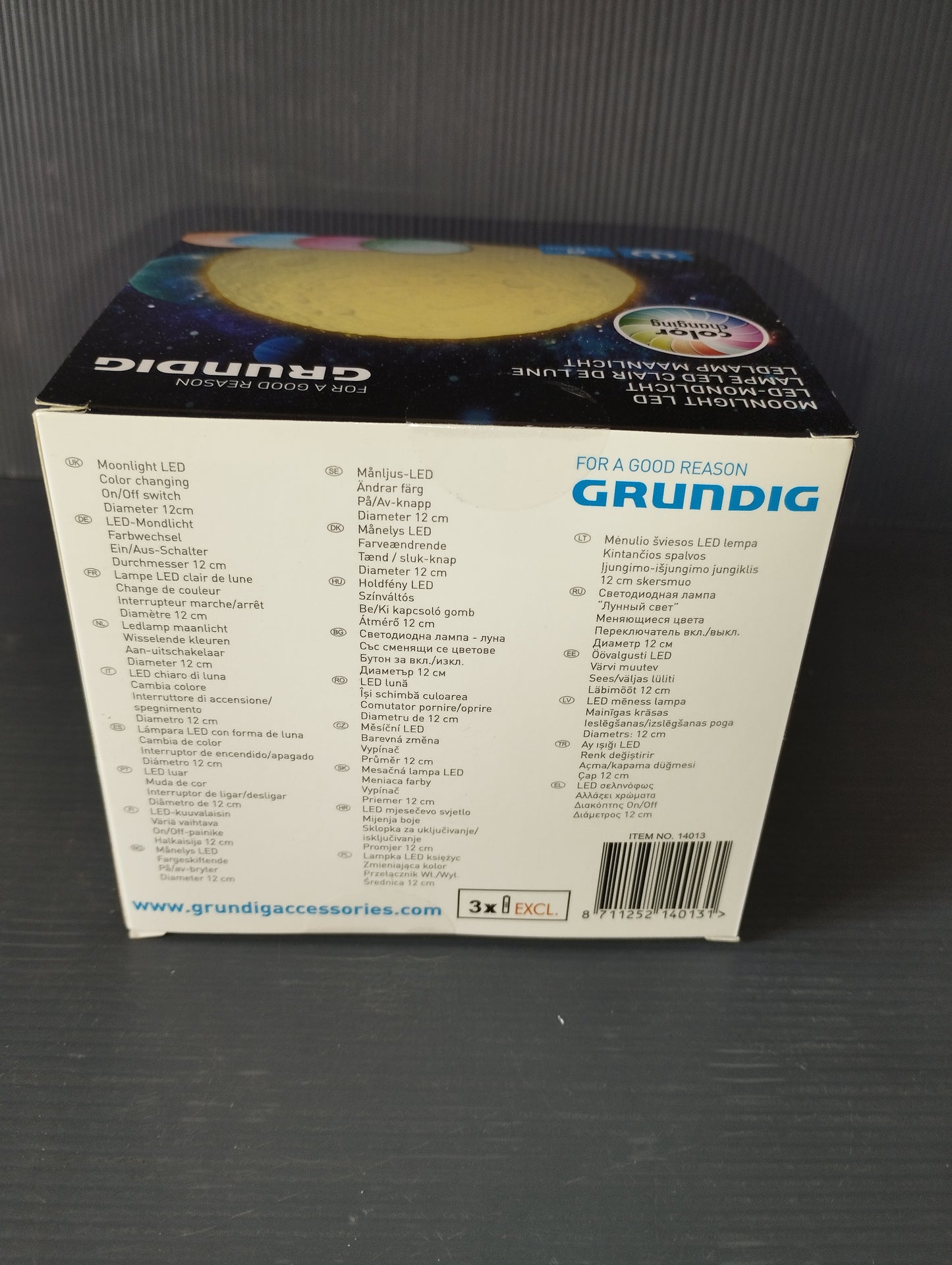 Moonlight Led Color Changing Grundig

In plastica