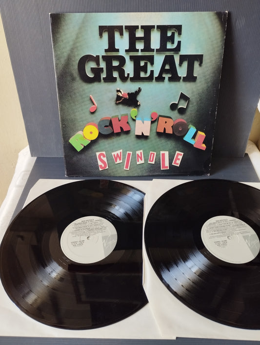The Great Rock 'n' Roll Swindle" Sex Pistols 2LP 33 Giri Edito nel 1985 da Virgin Cod .AVIL 212510