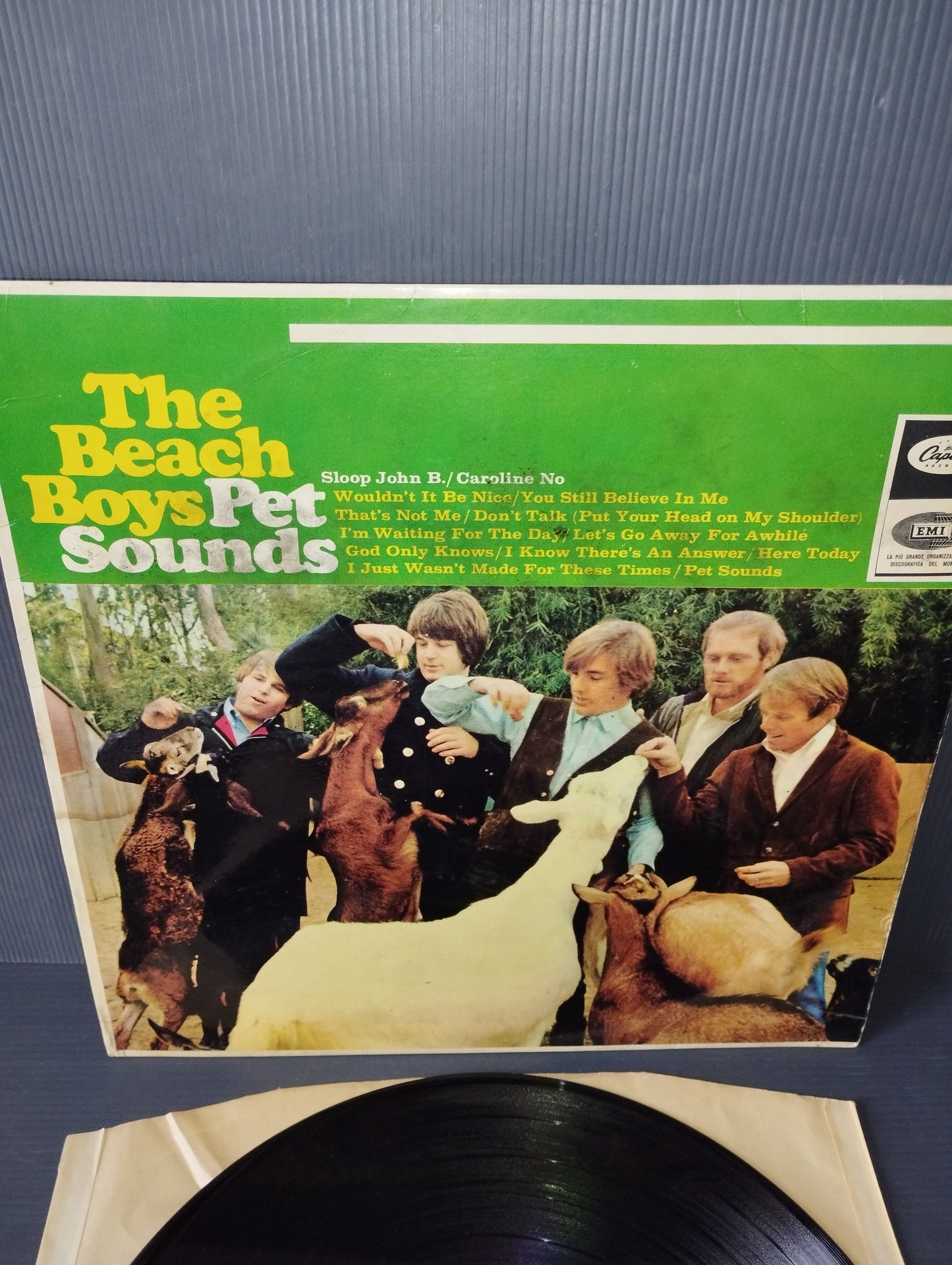 Pet Sounds" The Beach Boys LP 33 Giri Edito nel 1966 da Capitol Cod.T 2458