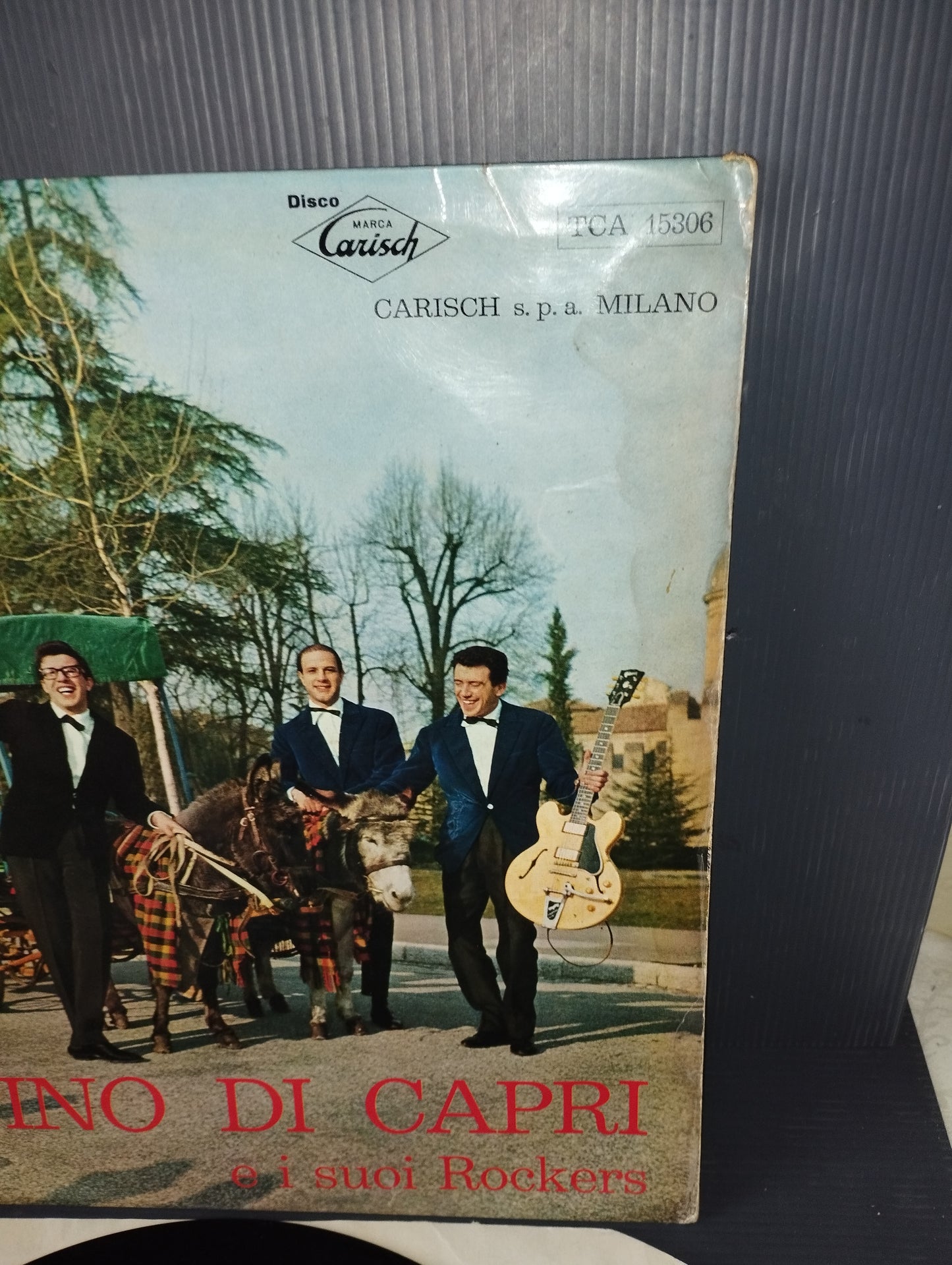 Peppino Di Capri E I Suoi Rockers" Lp 33 Giri

Edito nel 1961 da Carisch Cod.TCA 15306