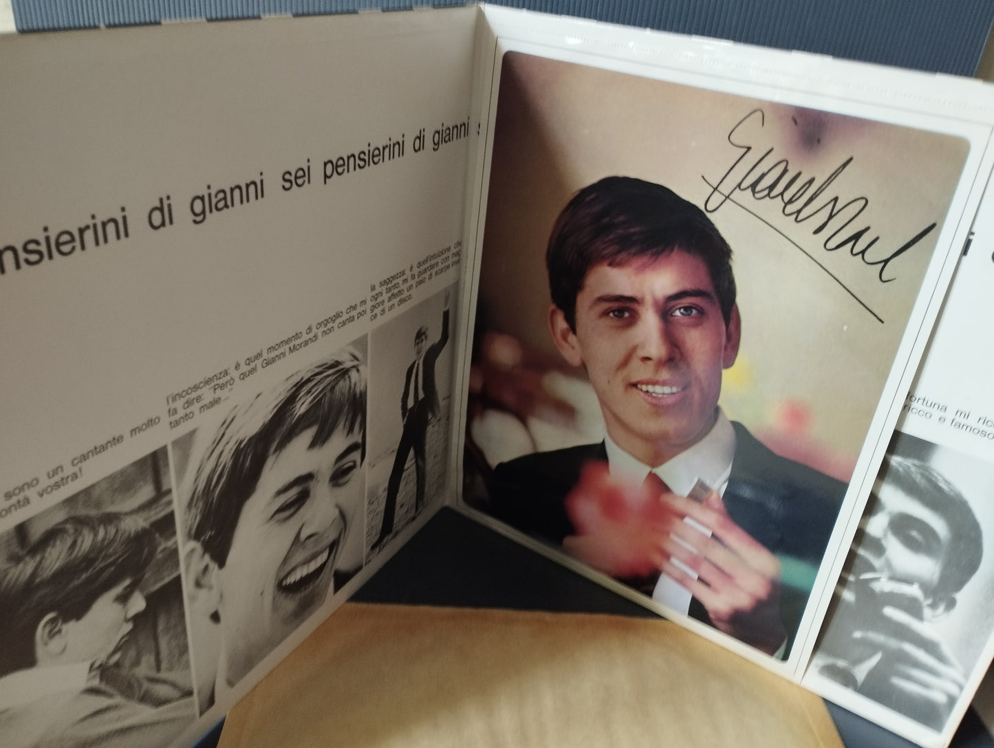 Gianni Tre" Gianni Morandi Lp 33 Giri Edito nel 1966 da  RCA Cod.PML 10412