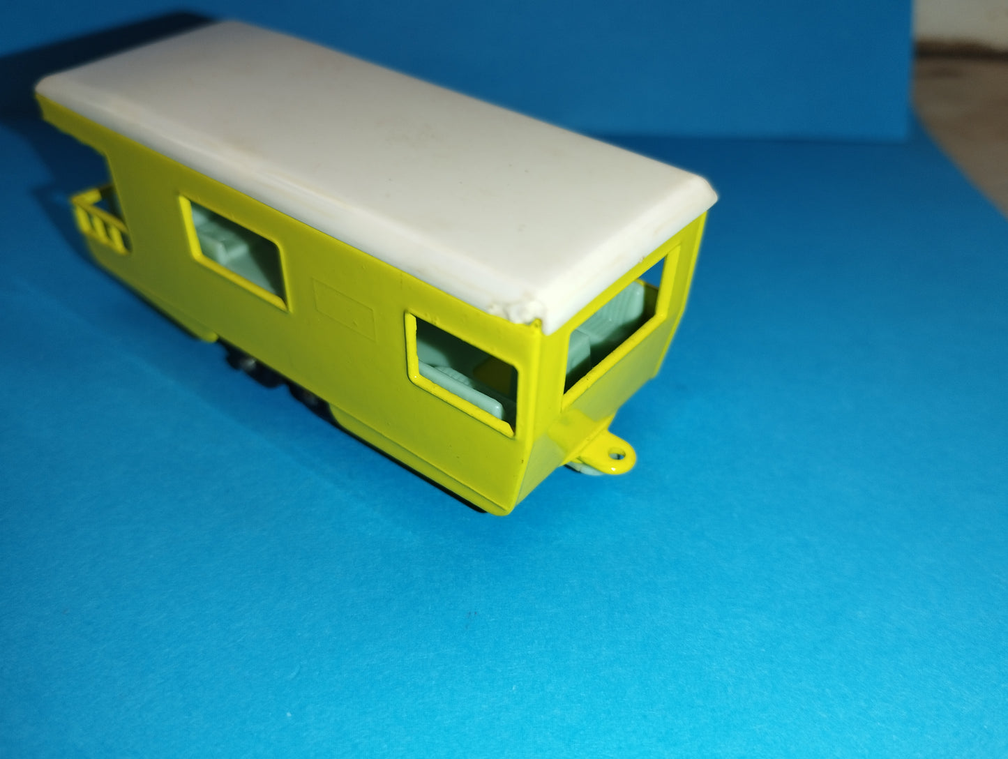 Trailer Caravan model

 Produced by Matchbox cod.23

 Made in England by Lesney

 60's