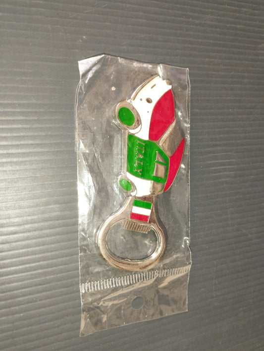 Fiat Cinquecento Magnet/Corkscrew in Metal (Zinc Alloy)