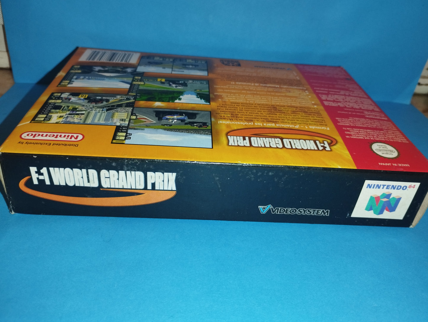 Nintendo 64 Game F-1 World Grand Prix
 Published in 1998