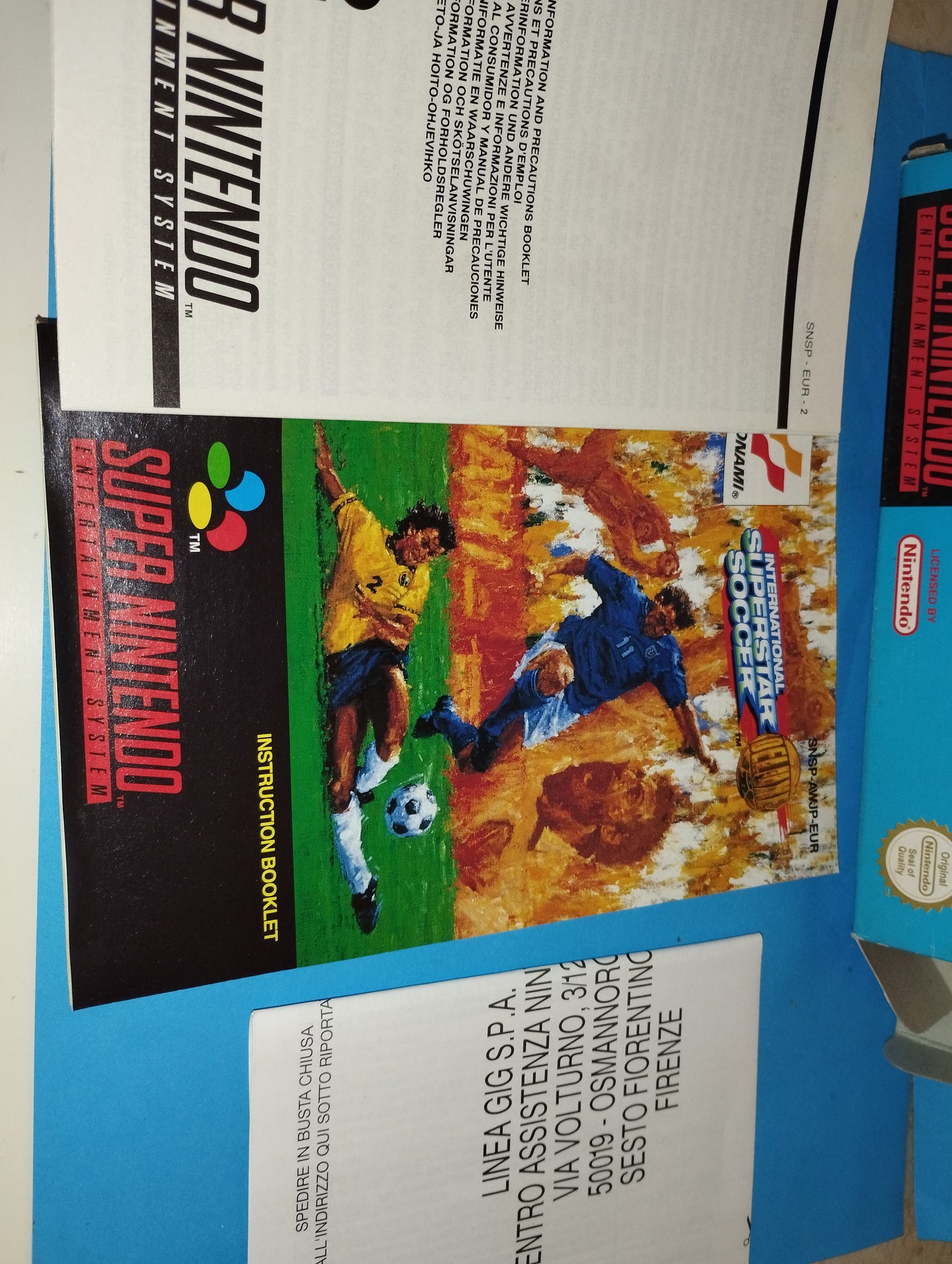 Super Nintendo Gioco International Superstar Soccer Deluxe
Edito nel 1995