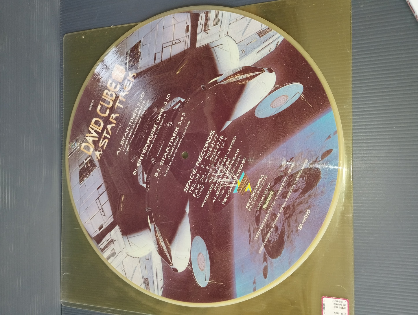 Star Trek" David Cube
 Picture Disc 12" 45 RPM