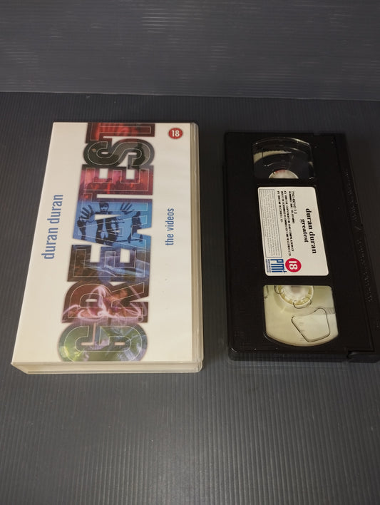 Greatest the videos" Duran Duran VHS