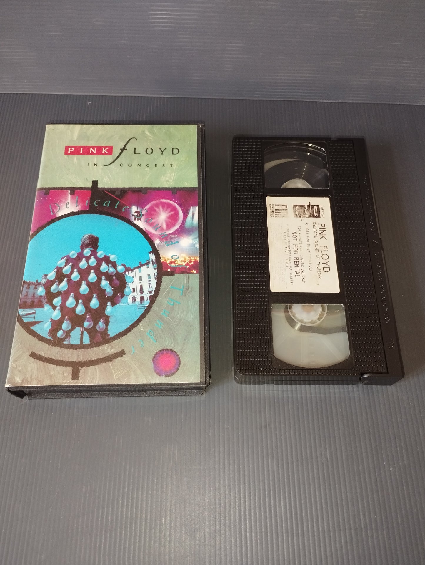 Delicate Sound of Thunder" Pink Floyd VHS
 Published in 1989 by PMI