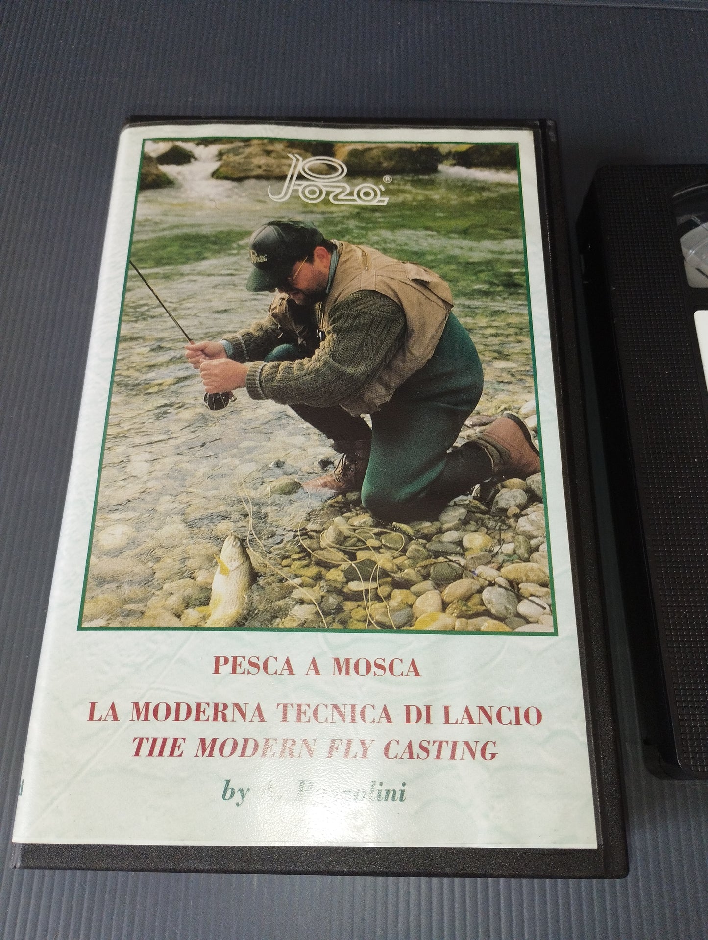 Pesca A Mosca.La moderna tecnica di lancio" A Pozzolini VHS