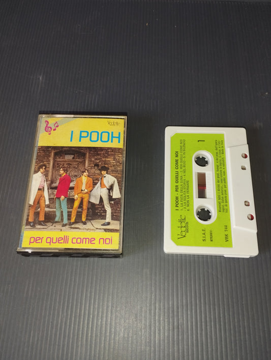 For Those Like Us" I Pooh Music Cassette