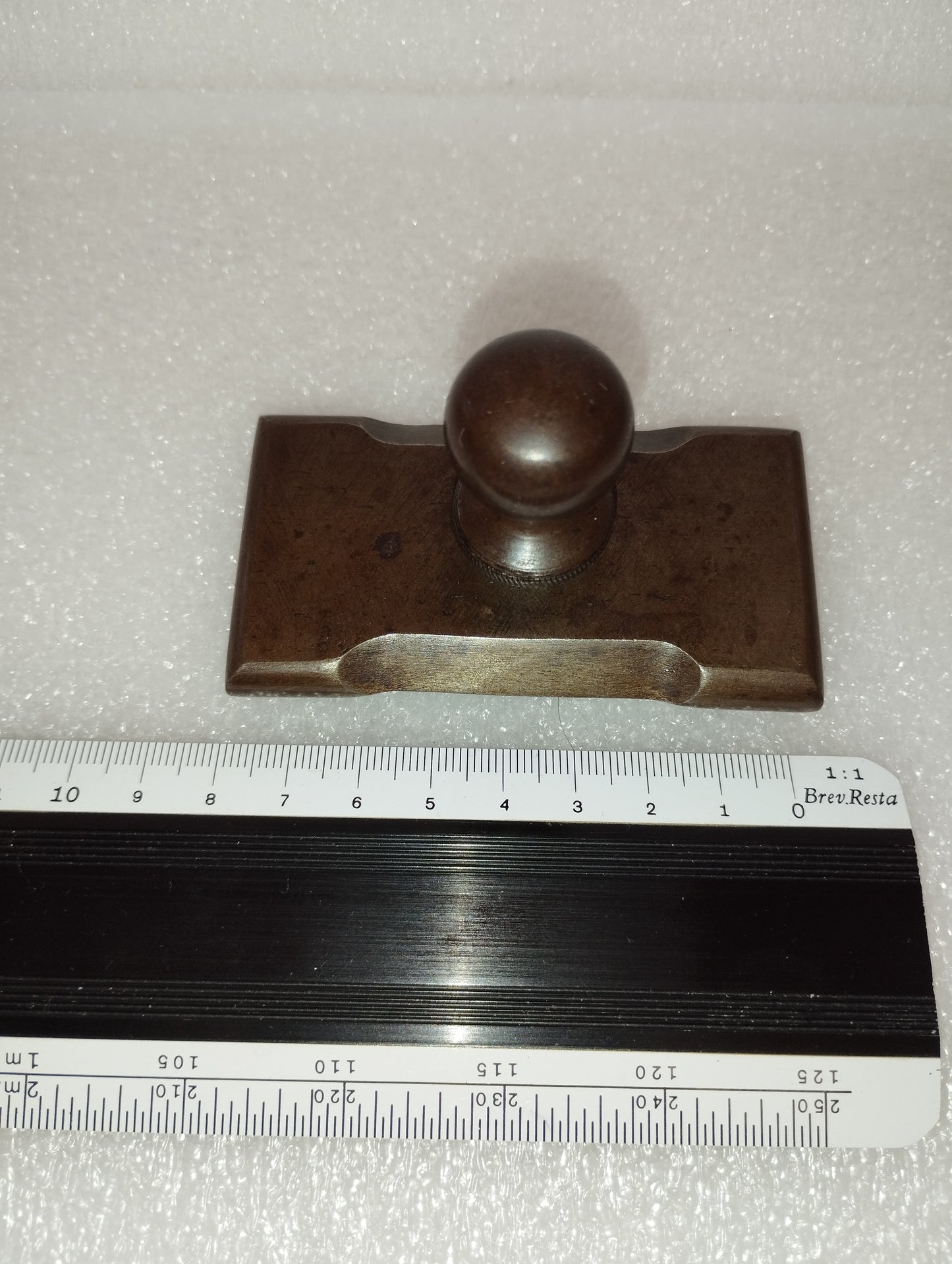 Antique Metal Desk Paperweight