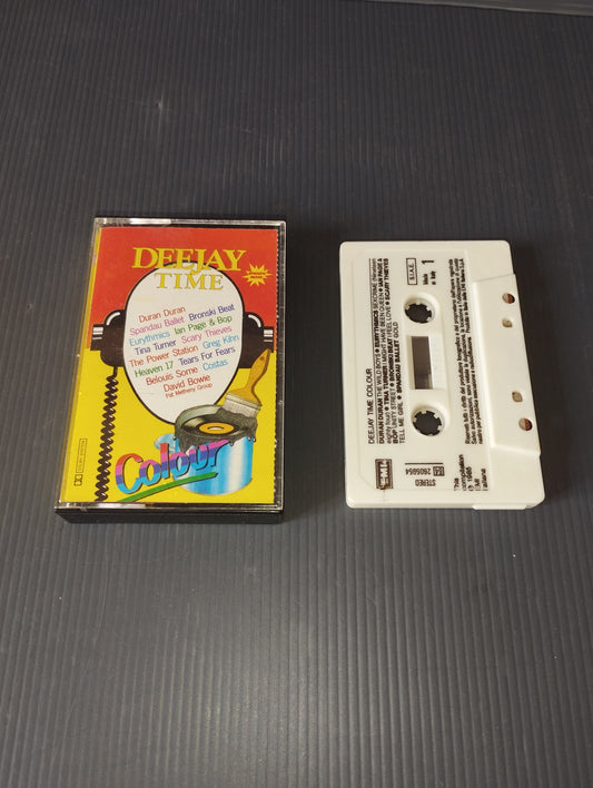 Deejay Time Color" Various Music Cassette
 Published in 1985 by EMI Cod.64 2605954