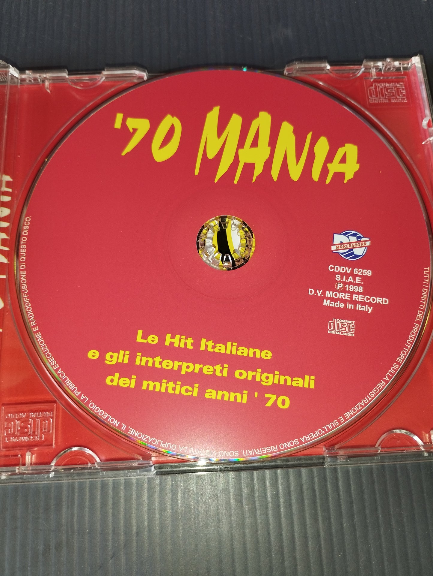 70 Mania" Various CD Hit Originali