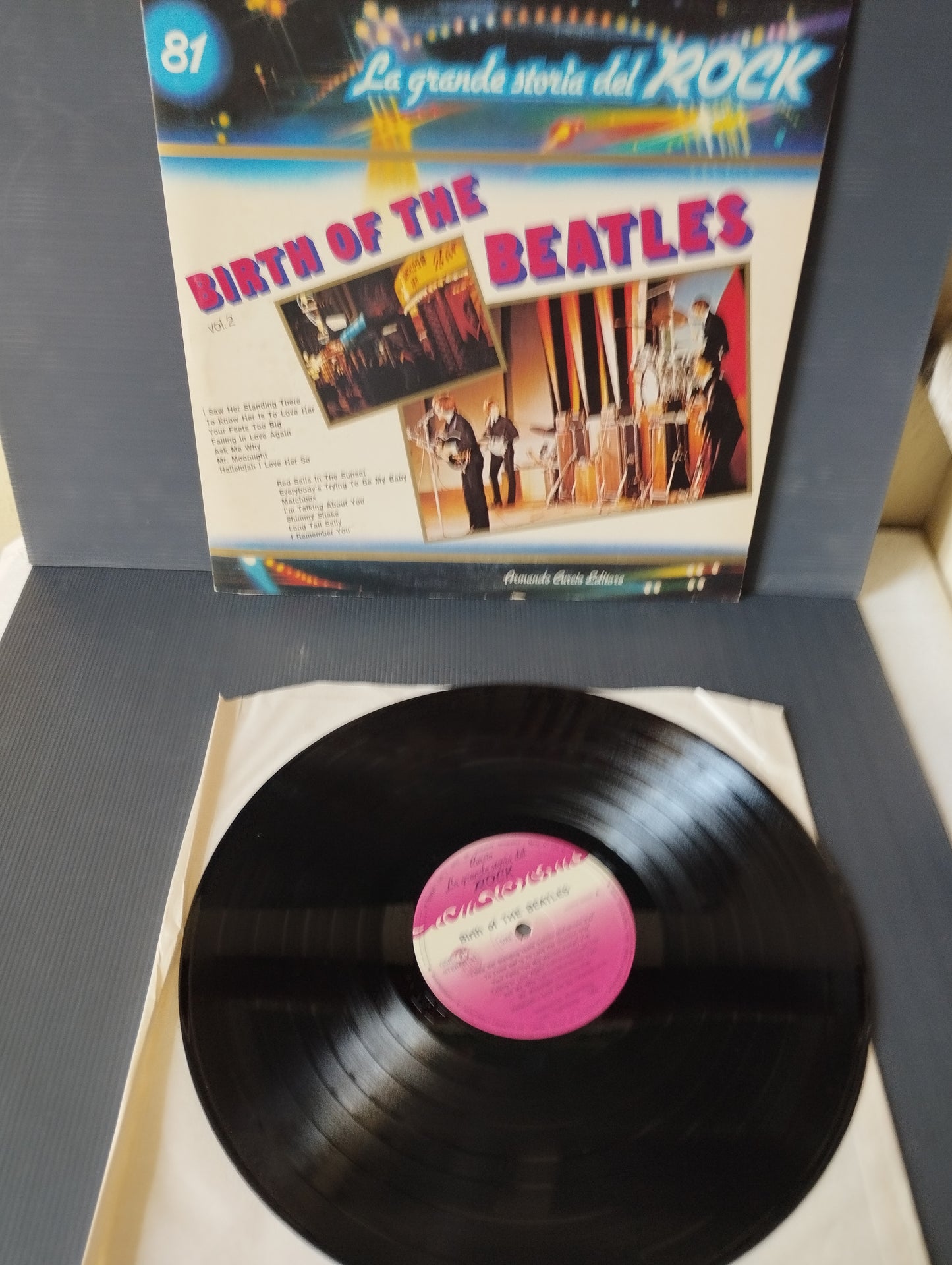 Birth of the Beatles vol.2 lp Curcio editore