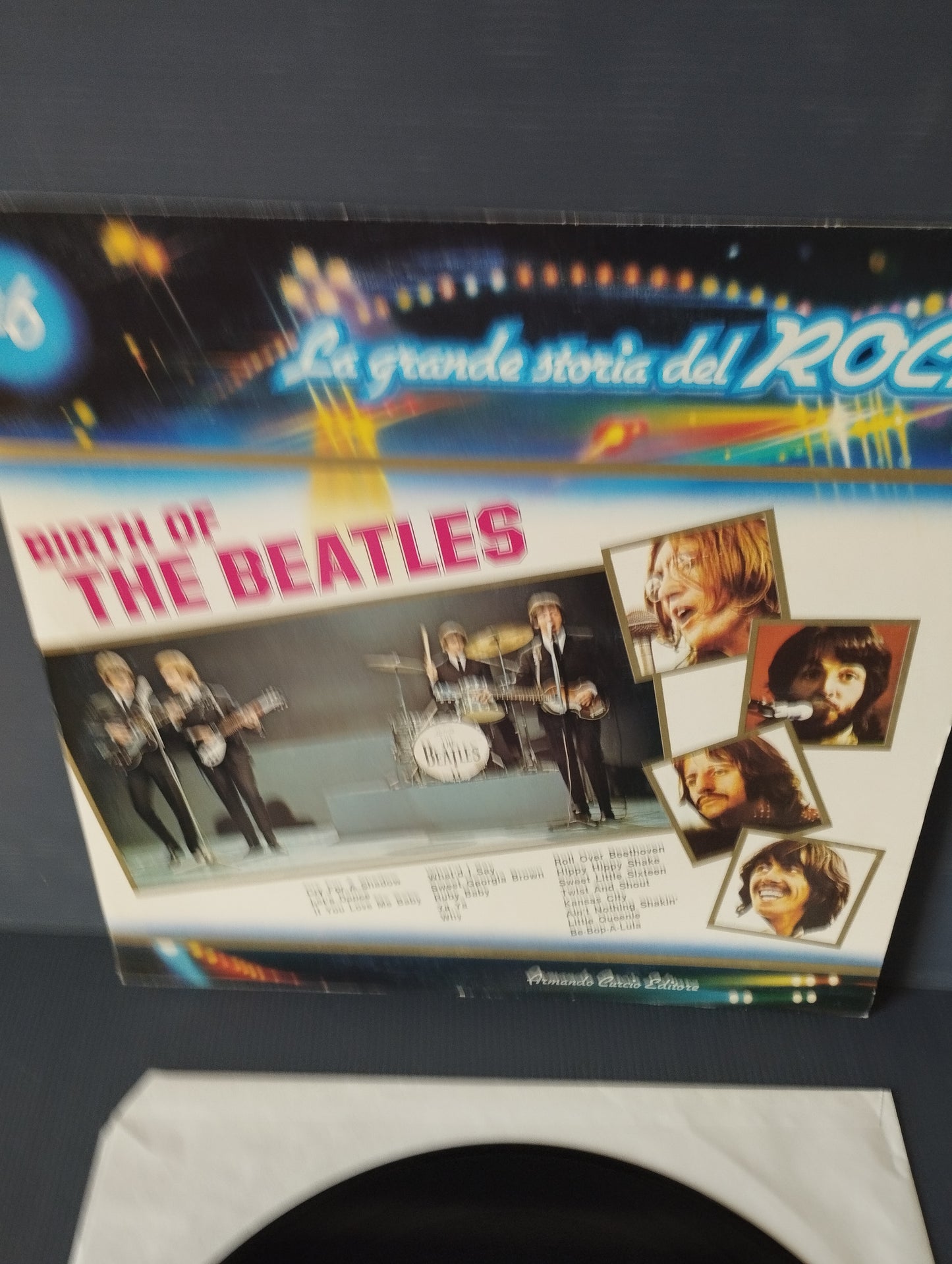 Birth of the Beatles LP 33 rpm Curcio publisher