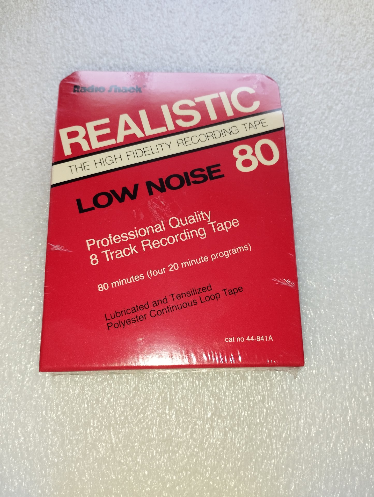 Radio Shack Realistic Virgin 8 Stereo Cassette