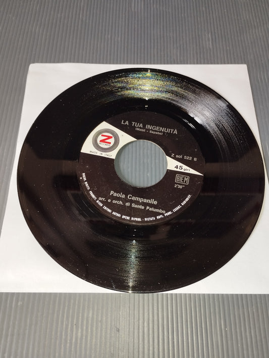 If You Knew Love/Your.." Paola Campanile 45 rpm
 Vinyl only