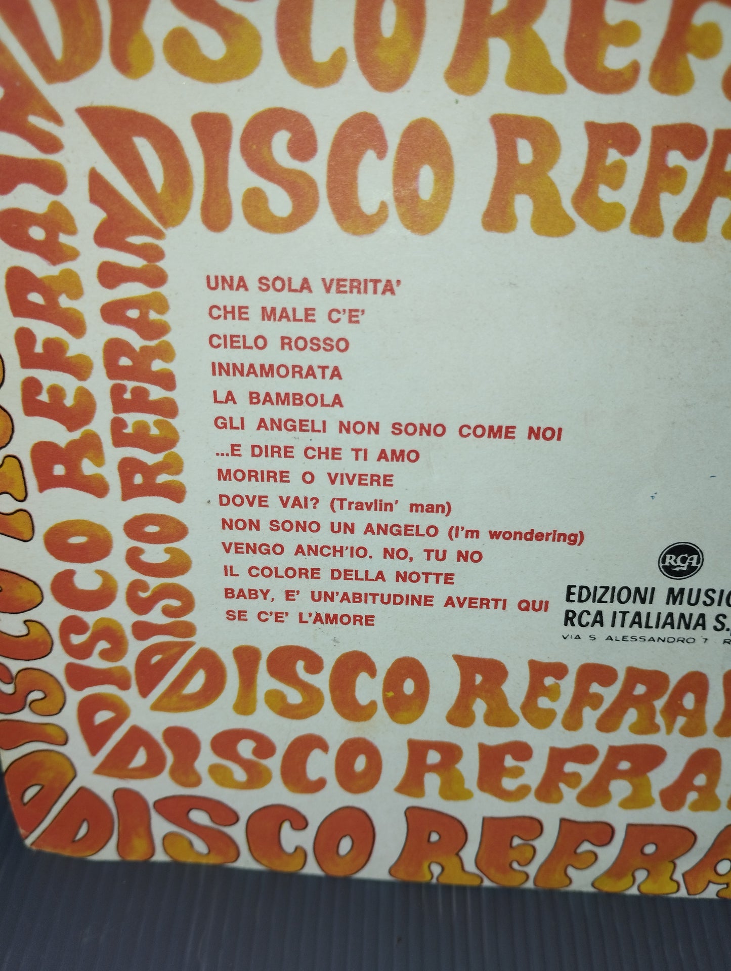 Disco Refrain N.31" Various
 Published by RCA