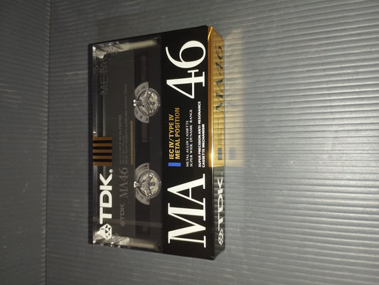 TDK MA 46 cassette
 Metal Position
 Made W.Germany.