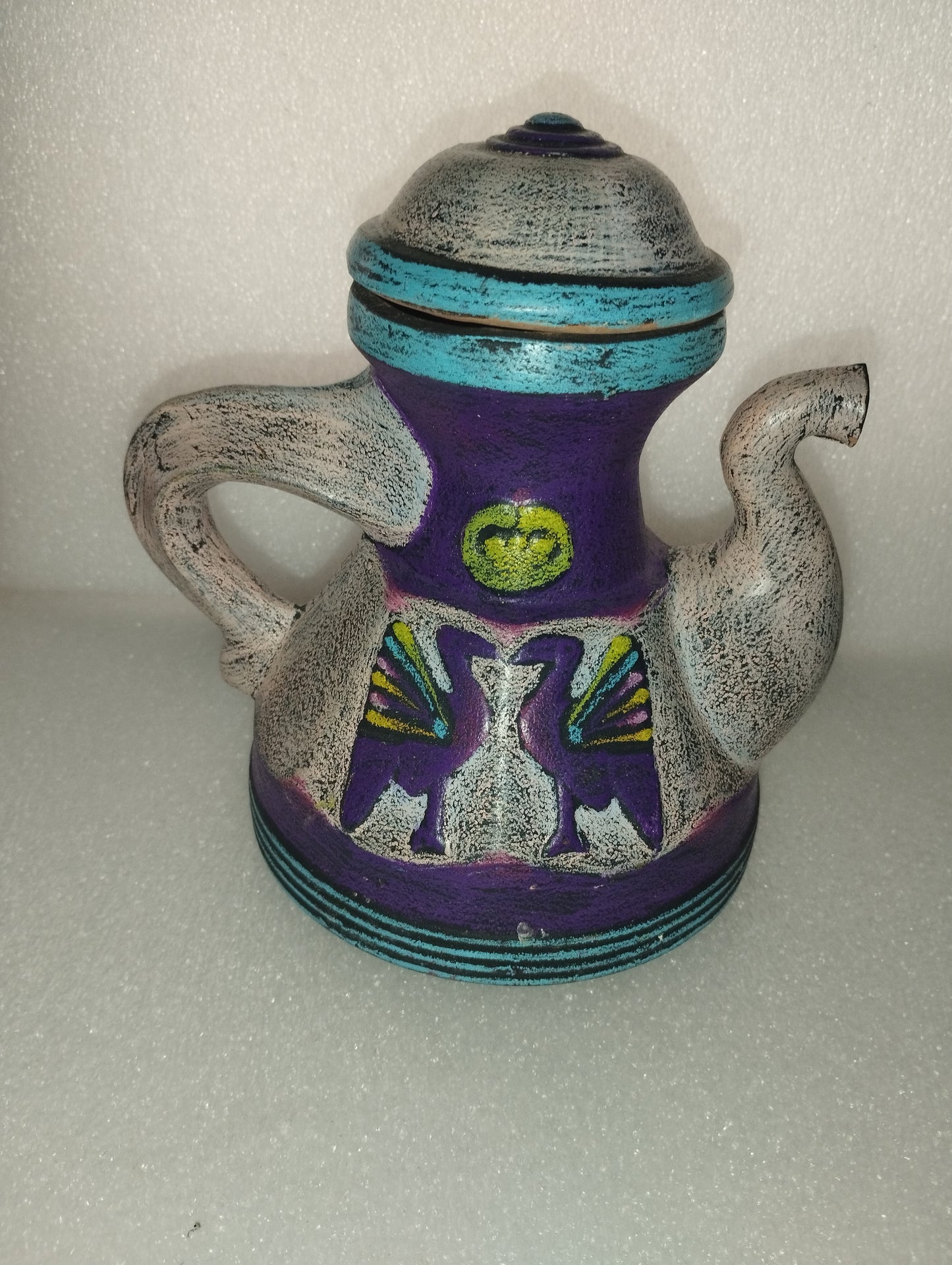 Tonino Loi Sardinian Art Ceramic Vase