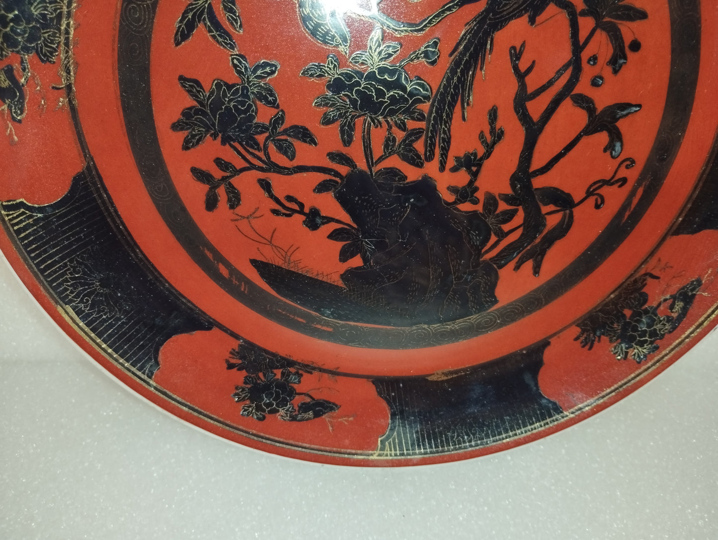 Vintage Japanese Porcelain Plate