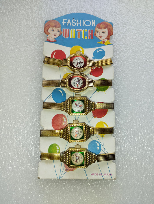 Fashion Watch game
 Made in Japan
 Originals from the 60s